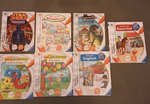 Tiptoi bücher sehr gepflegt - 7,
