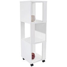 Regal - weiß - rollbar - 111