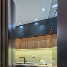 Einbauleuchte Deckenstrahler Deckenleuchte Lampe beweglich Metall silber LED 3er