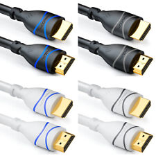 0,5m 1m 1,5m 2m 3m 5m 7,5m 10m HDMI Kabel 4K UHD 2160p FULL HD HDR 3D CEC Dolby