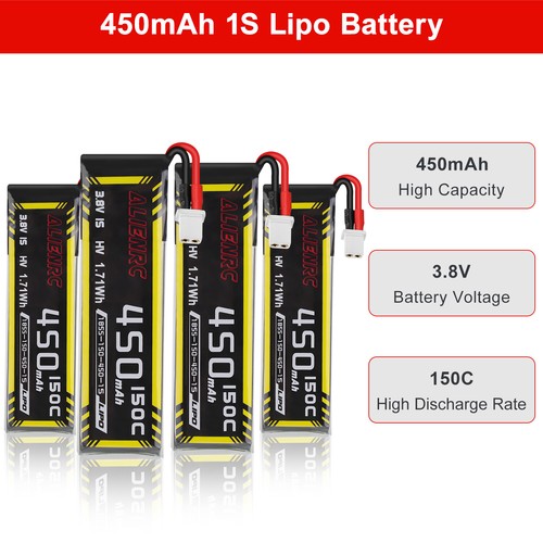 Stk 450mah 8v - 4, lipo