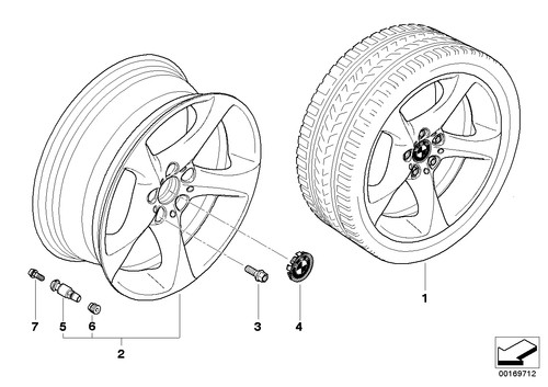 Bmw satz radschraubensicherung - bmw,