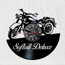 Vinyl Schallplatten Wanduhr
