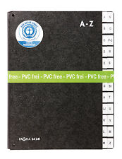 Pagna Pultordner A4 A-Z schwarz Hartpappe , neu , Vorordner Unterschriftenmappe