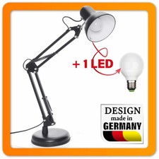 Retro Schreibtischlampe Arbeitsplatzleuchte Arbeitslampe Gelenkarm Tischlampe