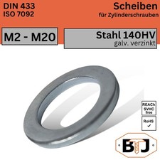 DIN 433 - Unterlegscheiben