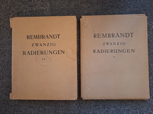 Rembrandt zwanzig radierungen - rembrandt,