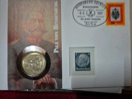 Brd numisbrief rm 1936 - 5,