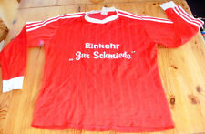 Adidas langarm Fußball Trikot Vintage ähnlich FC Bayern Rückennummer 8, Gr. L