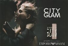 Werbepapier -advertising paper- Emporio City Glam von Giorgio Armani 2 Seiten