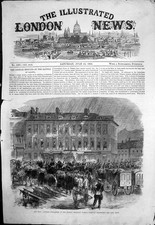 Antique Old Print Austrian