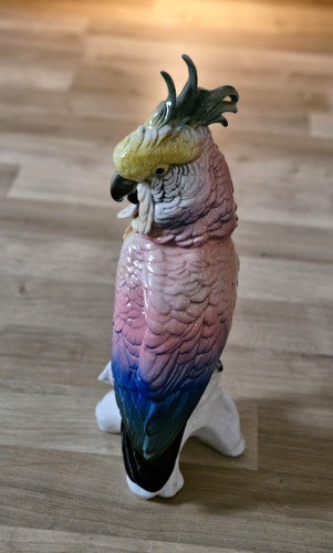 Alte porzellanfigur papagei - porzellanfigur, /