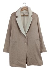 GIMO’S Übergangsmantel Damen Mantel Gr. DE 40 wollweiß Casual-Look