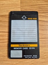 Technics SY-P4 Memory Card -