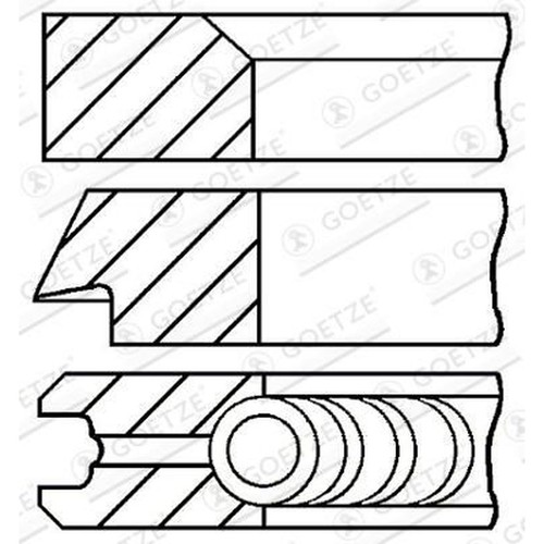 Goetze engine 406200 00 - goetze,