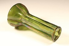 Jugendstil Art Nouveau Glas Vase wohl Englisch/Amerikanisch Irisierend c.1910