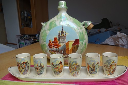 Handbemalte feldflasche - handbemalte,