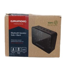 Grundig Solo+ Schwarz Bluetooth Lautsprecher Soundbox 3.5 W RMS 30 Meter Reichwe