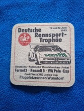 Bierdeckel 1983 - Formel3 - Renault VW Cup - Wunstorf - Gilde Hannover
