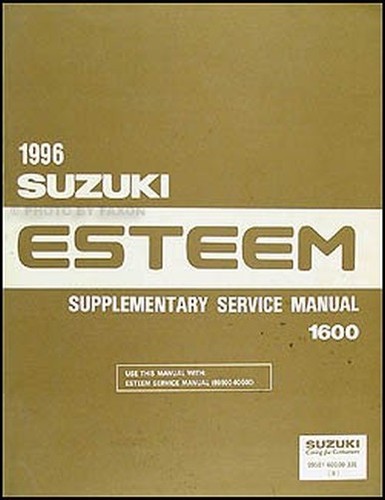 1996 suzuki esteem - suzuki,