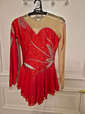 Kür Kleid,  Eiskunstlaufkleid, RSG Kleid Mädchen, Gr. 130-140 cm