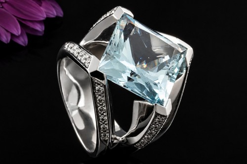Großer ring mit princess - ring,