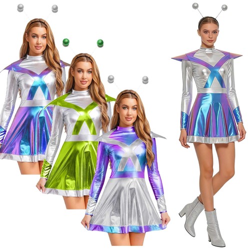 Damen alien kostüm - damen, girl