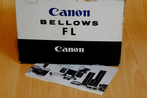 Canon faltenbalg mit box - box, #