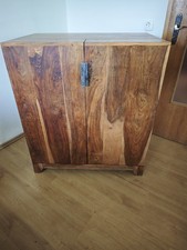 Massiver Barschrank aus Holz, Kare, sehr guter Zustand