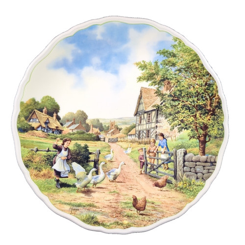 Royal doulton village life - village,