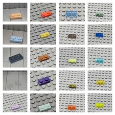 LEGO® 15x Platte Basic Brick 1x2 - 3023 - Diverse Farben