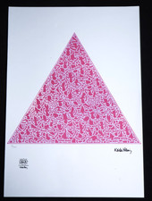 Keith haring lithographie - keith, in