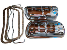 Ventildeckel Satz Chrom für