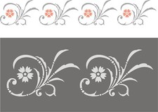 Wandschablone, Malschablone