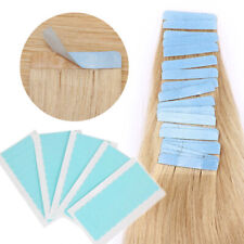50/100 Tressen Klebestreifen Kleber Ersatz Tape für Tape-in Echthaar Extensions