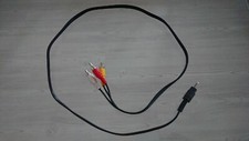 Video AIV cinch Adapter kabel Klinke 3,5mm Klinkenstecker Neu Laptop Tablet TV