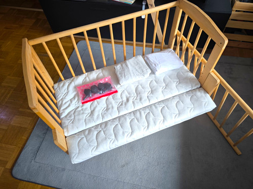 Fabimax babybett holz natur - babybett,