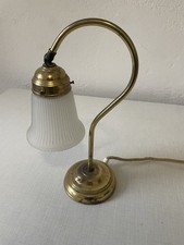 Tischlampe Antik Vintage Jugendstil Schreibtischlampe Messing brüniert Leuchte
