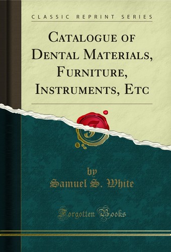 Catalogue dental materials - dental,