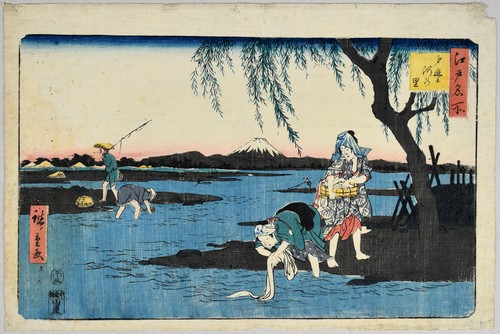 Utagawa hiroshige tamagawa no - utagawa,
