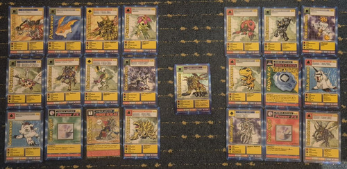 Digimon karten sammlung 1999 - sammlung,