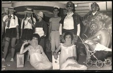 Fotografie Äquator-Taufe auf einem Passagierschiff der Union Castle Line Reeder 