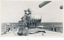 Foto Kriegsmarine Leichter Kreuzer Leipzig Nordmeer Geschütz Matrosen M1.82