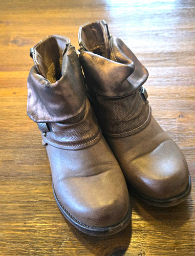 Damen stiefeletten bikerboots - damen,