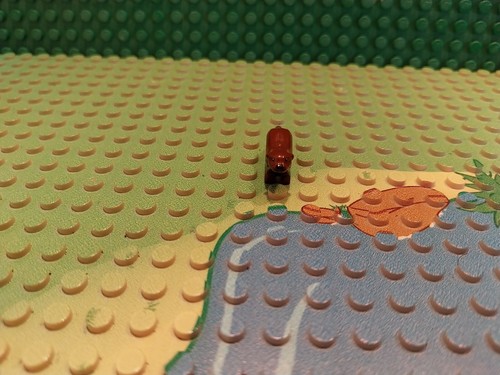Neu lego otter - otter, river