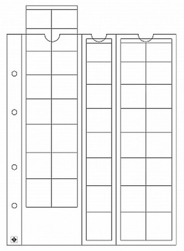 Leuchtturm münzhüllen optima - münzhüllen,