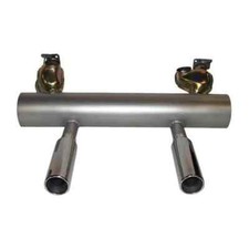 Sportauspuff JOPEX CLASSIC LINE INOX SEBRING Stil für VOLKSWAGEN Käfer 1300, ...