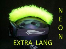 Irokese extra lang XL Helm GELB Neon floureszierend  Motorradhelm leuchtend  Iro