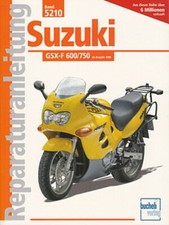 SUZUKI GSX-F 600/750 ab1988, Reparaturanleitung Reparatur-Buch/Handbuch/Wartung