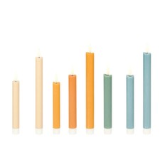 LED Kerze mit Timer -